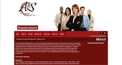 Desktop Screenshot of aandsmanagement.com